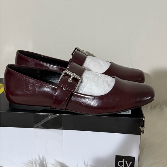 Dolce vitaWomen's Burgundy Mary Jane Shoes size 6.5 - Picture 5 of 8